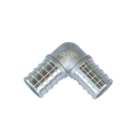 Raines 3/4'' PEX 90-Degree Elbow, 316 Stainless Steel, 10PK PEX-E-3/4